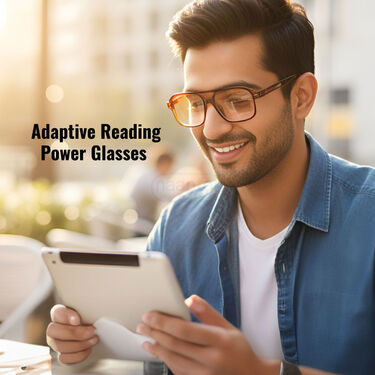 Full Frame Bifocal Coloured Adaptive Power Reading Glasses Buy1 Get 2 Free (3BCORG14)