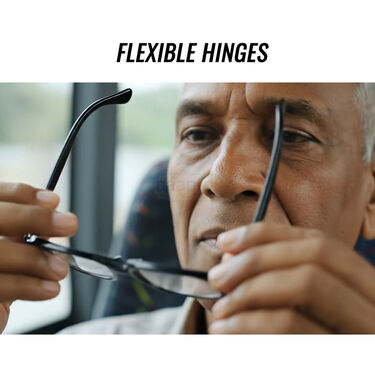 Full Frame Bifocal Coloured Adaptive Power Reading Glasses Buy1 Get 2 Free (3BCORG15)