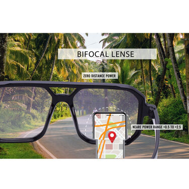 Full Frame Bifocal Coloured Adaptive Power Reading Glasses Buy1 Get 2 Free (3BCORG15)