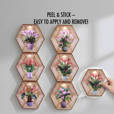 3D Wall Stickers B1 G1 Free (3DWS11)