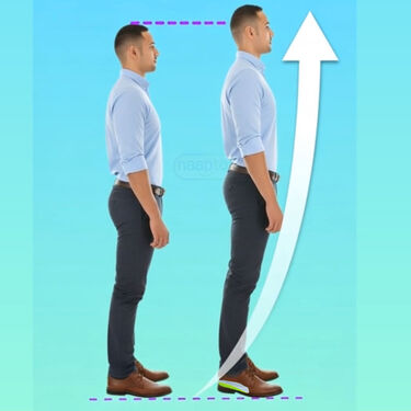 Memory Foam Height Increase Insole For Unisex (SI2)