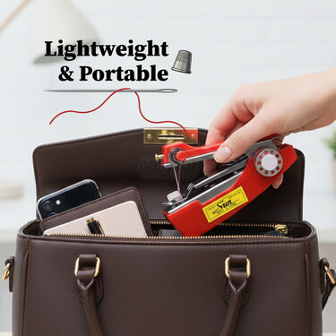Mini Sewing Machine With 11 Pcs Sewing Kit (SEM11)