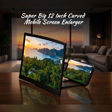 Super Big 12 inch Curved Mobile Screen Enlarger (3DMPE2)