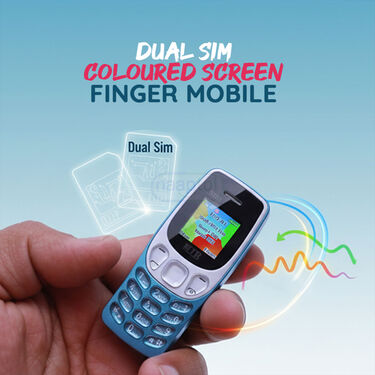 Dual Sim Colored Screen Finger Mobile (PMH 14)