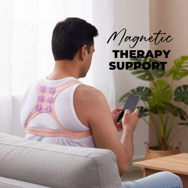 Unisex Silicon Magnetic Posture Corrector Belt (MPC4)