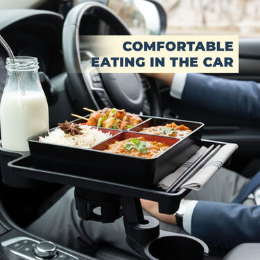 Car Food Tray With Bottle Holder (CFT3)