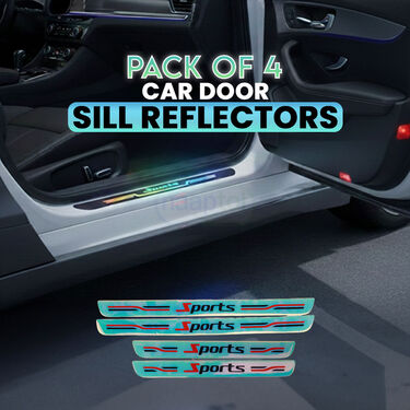 Pack of 4 Car Door Sill Reflectors