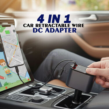 Car Retractable Wire DC Adapter (CA2)