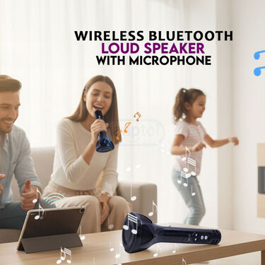 Wireless Bluetooth Loud Spearker With Microphone (BLS17)