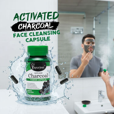 Activated Charcoal Face Cleansing Capsules (FCR5)