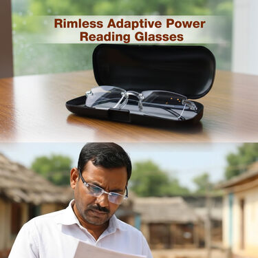 Rimless Adaptive Power Reading Glass (RG1)