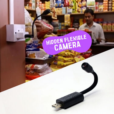 Hidden Neck Wearable Live Camera (CCTV31)