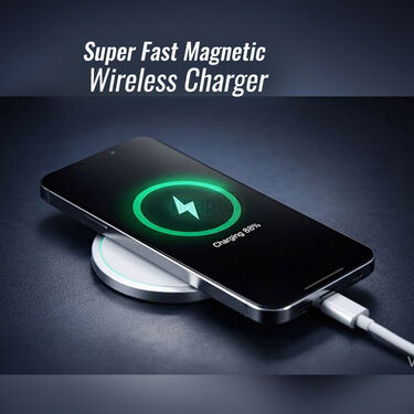 Fast Macsafe Magnetic Wireless Charger (CDC18)