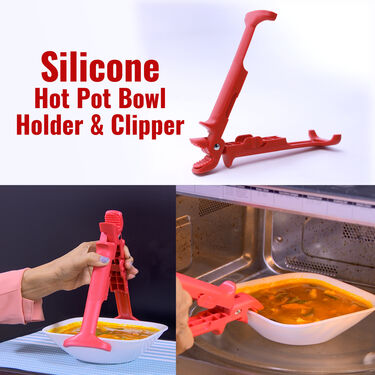 Silicone Hot Pot Bowl Holder & Clipper (SHC2)