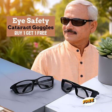 Eye Safety Cataract Goggles Tinted  Lens Buy 1 Get 1 Free (2SPG)