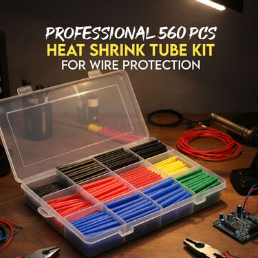 Professional 560 Pcs Heat Shrink Tube Kit For Wire Protection (EWT1)