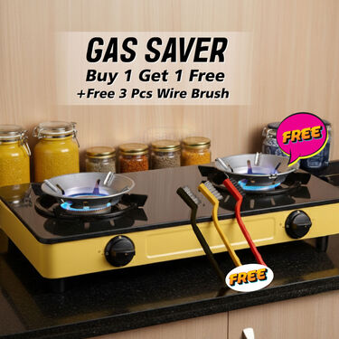 Gas Saver - Buy 1 Get 1 Free With 3 Pcs Wire Brush (2GS3)