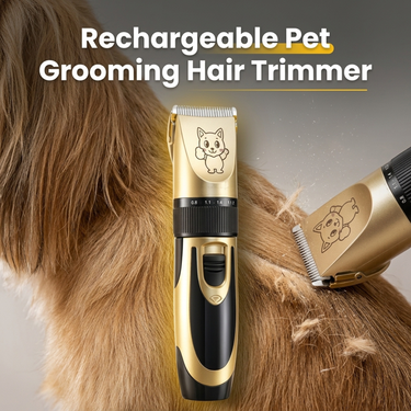Rechargeable Pet Grooming Hair Trimmer (PET4)