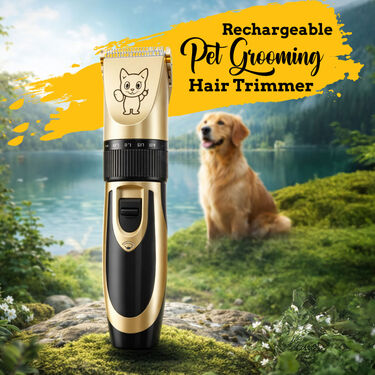 Rechargeable Pet Grooming Hair Trimmer (PET4)