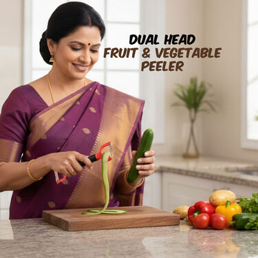 Dual Head Vegetable & Fruit Peeler (VFP1)