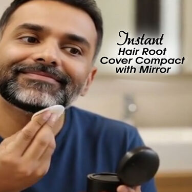 Instant Hair Root Cover Compact With Mirror (HCRT)