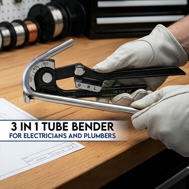 3 In 1 Tube Bender For Electrician And Plumber (ITB1)