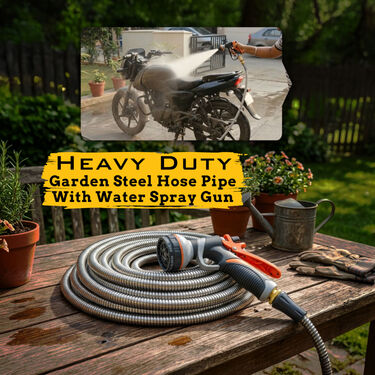 Heavy Duty Steel Garden Hose Pipe (HP8)
