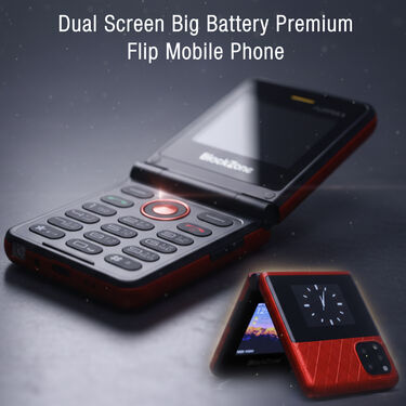 Dual Screen Big battery Premium Flip Mobile Phone (PMH18)
