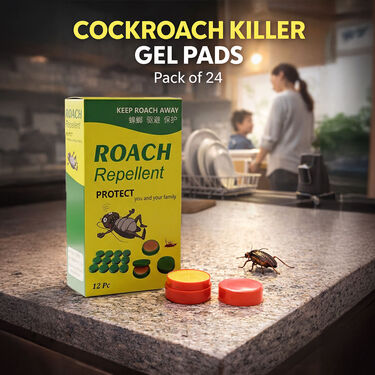 Cockroach Killer Gel Pads Pack of 24 (CKG2)