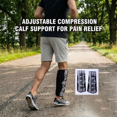 Adjustable Compression Calf Support For Pain Relief (CLS1)