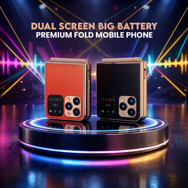 Dual Screen Big battery Premium Fold Mobile Phone (PMH20)