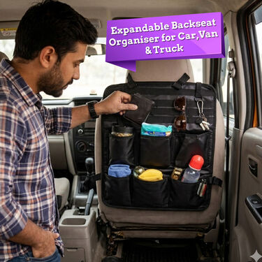 Car Seat Back Organiser
