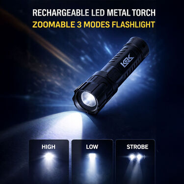 Adjustable Focus Led Flash Light (LL47)