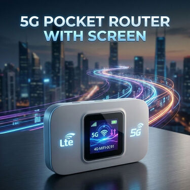 5G Pocket Router With Screen (PR)