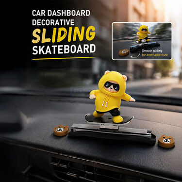 Car Dashboard Decorative Sliding Skateboard (CDSSB)