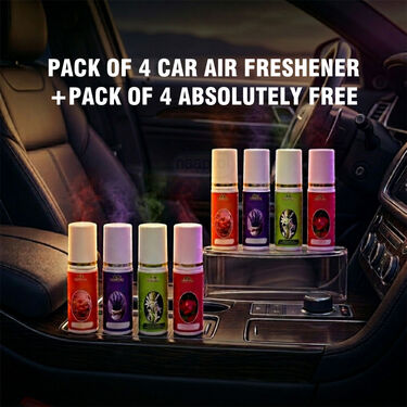 Pack of 4 Car Air Fresheners + Pack Of 4 Absolutely Free (CAF2)