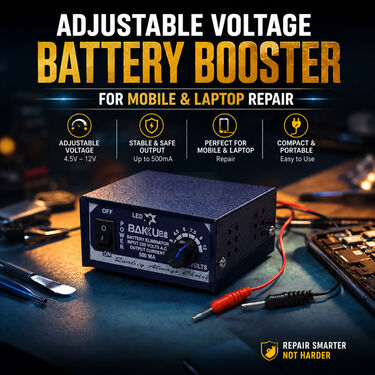 Adjustable Voltage Battery Booster For Mobile And Laptop Repairing (BCM)