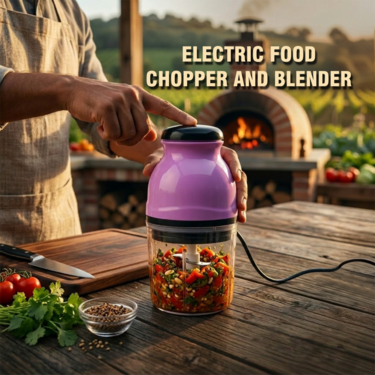 Electric Food Chopper And Blender (EC10)