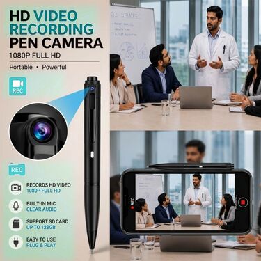 Hidden Video Recording Pen Camera (CCTV49)
