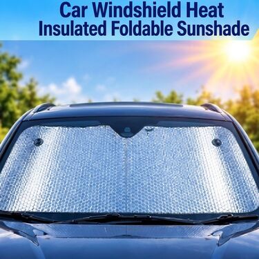 Car Windshield Heat Insulated Foldable Sunshade (CWSS7)