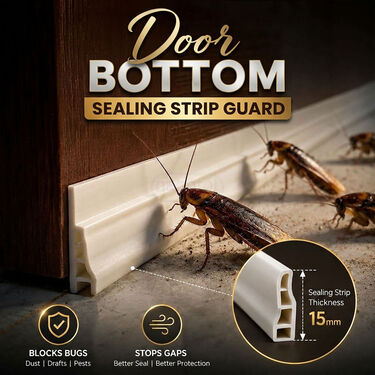 Door Bottom Sealing Strip Guard - Pack Of 1 (DBG4)
