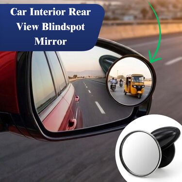 Car Interior Rear View Blindspot Mirror (BM8)
