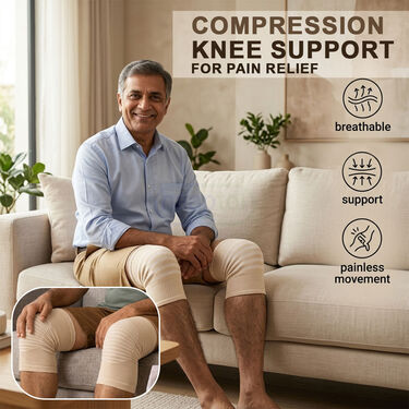 Compression Knee Support For Pain Relief B1G1 (PR204)