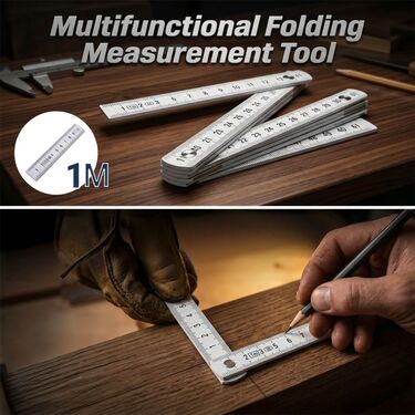 Multifunctional Folding Measurement Tool (HT158)