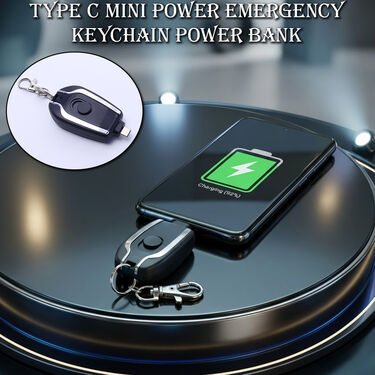 Type-C Mini Power Emergency Keychain Power Bank (PB43)