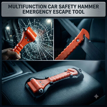 Multifunction Car Safety Hammer Emergency Escape Tool (HT161)
