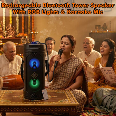 RGB Disco Light Bluetooth Tower Speaker (BLS30)