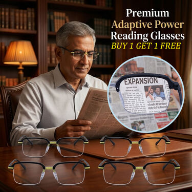Premium Adaptive Power Reading Glasses Buy 1 Get 3 Free (4ORG44)