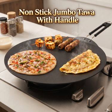 Non Stick Jumbo Tawa With Handle (CKW1)