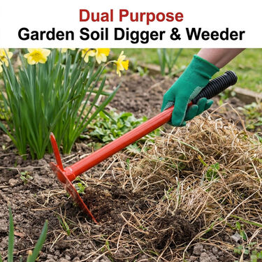 Dual Purpose Garden Soil Digger & Weeder (GHT17)
